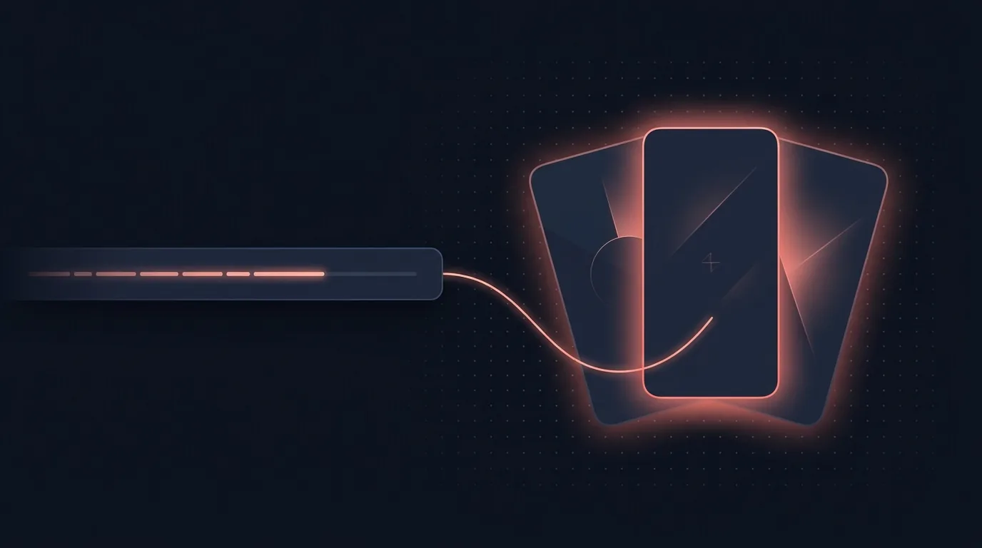 Concept illustration of one upload becoming ranked clips