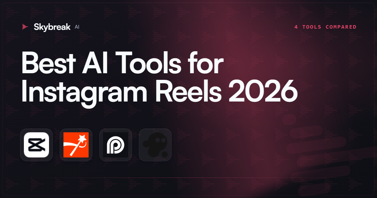 Best AI Tools for Instagram Reels (2026): The Stack by Job