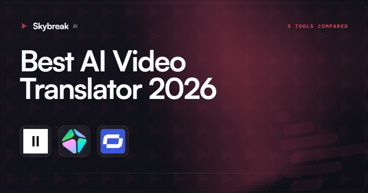 Best AI Video Translator (2026): Dub Your Videos Into Other Languages