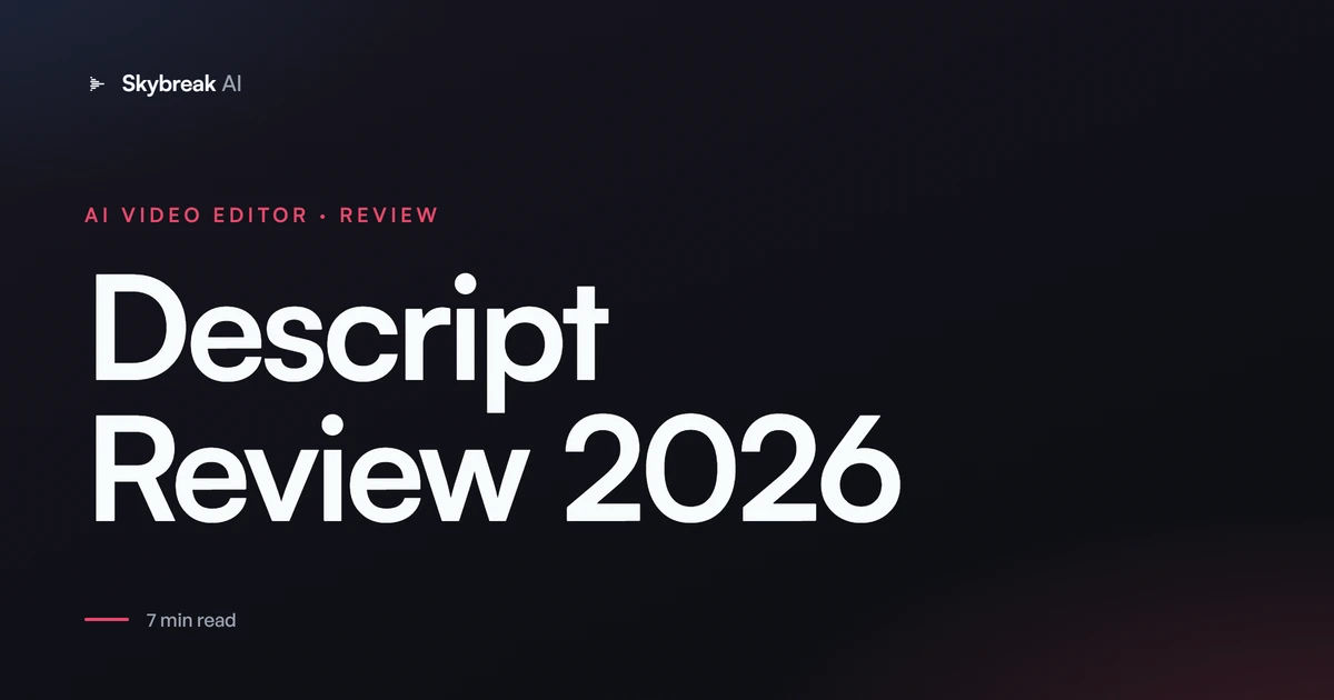 Descript Review 2026: Is It Worth It for Repurposing Podcasts?