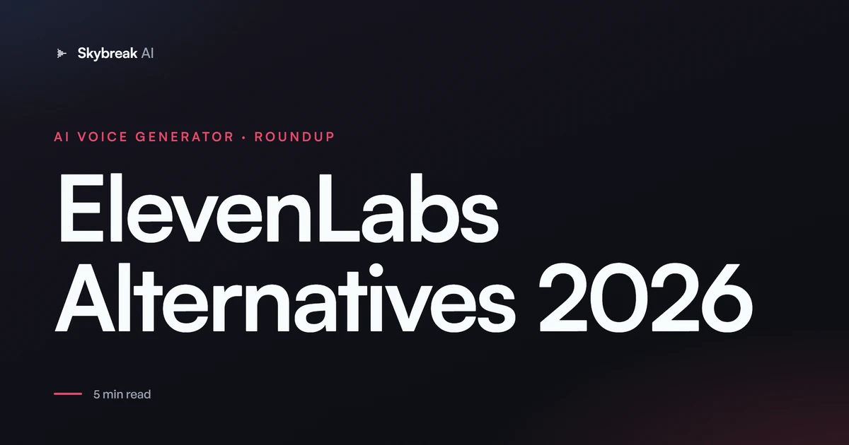 ElevenLabs Alternatives (2026): The Best AI Voice Tools Compared