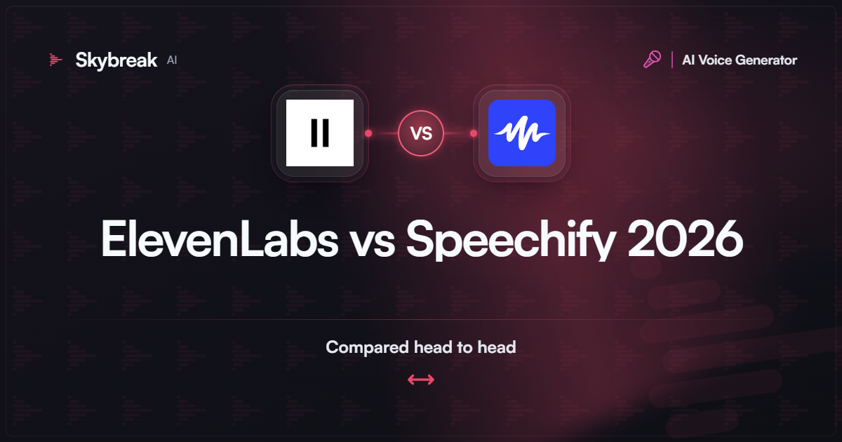 ElevenLabs vs Speechify (2026): Which AI Voice Tool Should Creators Use?